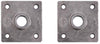 SQFL-12-2 SQUARE FLANGE BLACK 1/2 IN