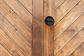 National Hardware Decorative Knob Pull 2.87, Black
