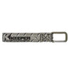 20-In. Wrap -It-Up, Hook & Loop, Carabiner Strap, Diamond Plate