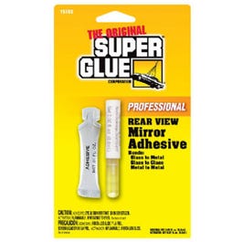 Rear View Mirror Adhesive, Professional Strength, .01-Fl.-oz.