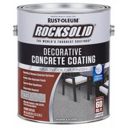RockSolid Decorative Concrete Coating, Slate, Gallon
