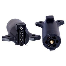 RV Trailer Connector Adapter, 7-Way to 5-Flat