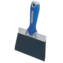 Taping Knife, Flexible Steel Blade, 6-In.