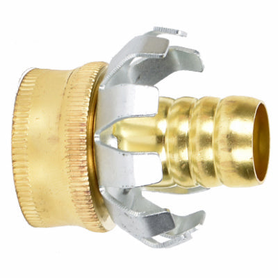 Green Thumb Clincher Hose Mender Brass Female