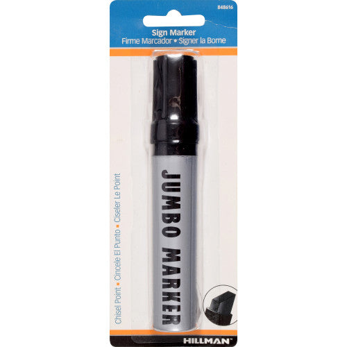 Hillman Black Sharpie Sign Marker