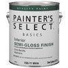 Basics Interior Paint, Semi-Gloss, Latex, Off-White, 1-Gallon