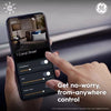 GE Lighting GE Cync Smart LED Light Bulb, Soft White Decorative Candle Light, Works with Alexa and Google Home, Medium Base