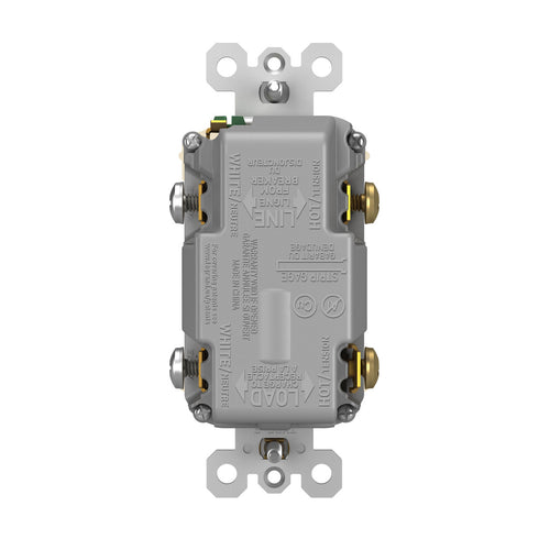 Legrand Pass & Seymour radiant® GFCI USB Outlet with SafeLock® Protection, Type A/C, 15A, Tamper-Resistant,