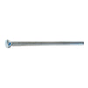 Monster Fastener Zinc Plated Grade 2 / A307 Steel Coarse Thread Carriage Bolts