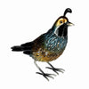 Moonrays Solar California Quail, Metal