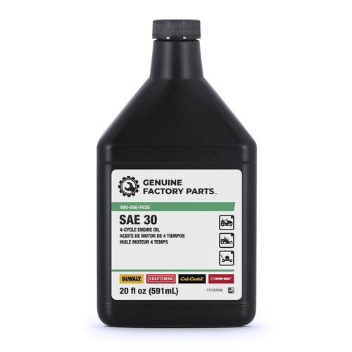 Genuine Factory Parts SAE 30 Engine Oil