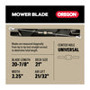 Oregon Lawnmower Blade for 21 in. Deck - 3-in-1 Blade: Mulches, Bags, and Discharges clippings, Universal Fit (UW-21-1M)