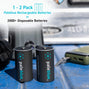 Pale Blue Earth D Rechargeable Batteries USB-C
