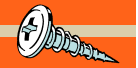 Midwest Fastener Lath Self-Piercing Screws Zinc