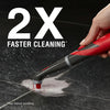 Rubbermaid Power Scrubber with 1 All-Purpose Scrubbing Head and 1 Grout Scrubbing Head