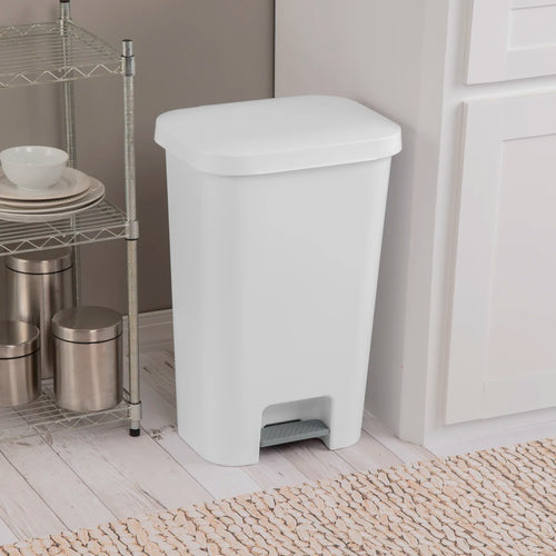 Sterilite 11.9 Gal. StepOn Wastebasket
