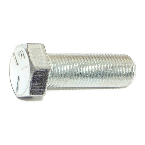 Monster Fastener Zinc Plated Grade 5 Steel Fine Thread Hex Cap Screws