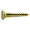 Monster Fastener Brass Phillips Flat Head Wood Screws