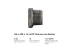 B&K 3/4-in MIP x 3/8-in FIP Black Iron Hex Bushing - Barcoded