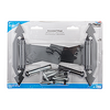 National Ornamental T-Hinge 7, Black